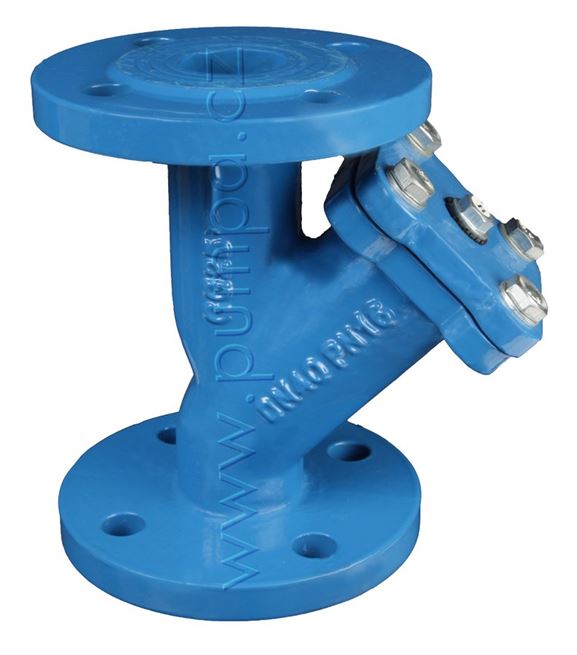 PUMPA AHP line Filter prírubový D71 118 616.P, teleso zo šedej liatiny GG25, sito z nerez ocele