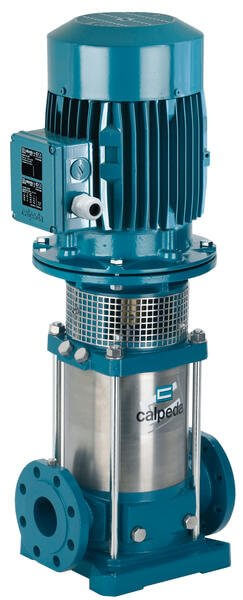 Calpeda MXV 25-2xx vertical multi-stage In-Line pumps in stainless steel INOX 