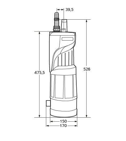 LEADER PUMPS EASY E-DEEP X 1200