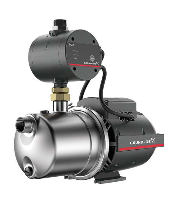 GRUNDFOS JP domácí vodárna s tlakovou řídicí jednotkou PM1