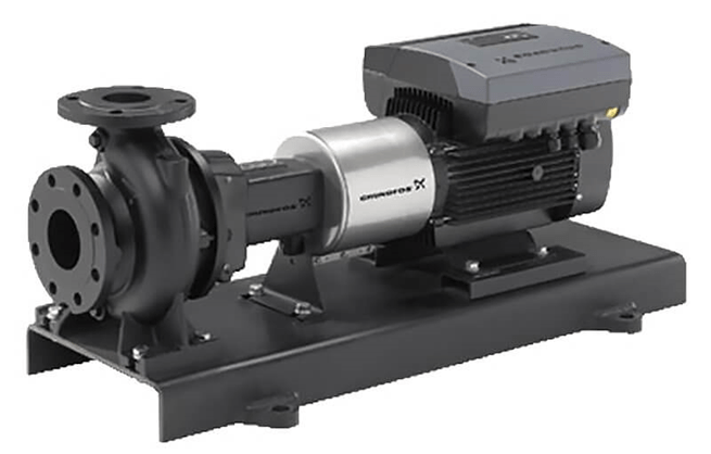 GRUNDFOS NK end-suction centrifugal pumps standardized EN 733, regulated and unregulated
