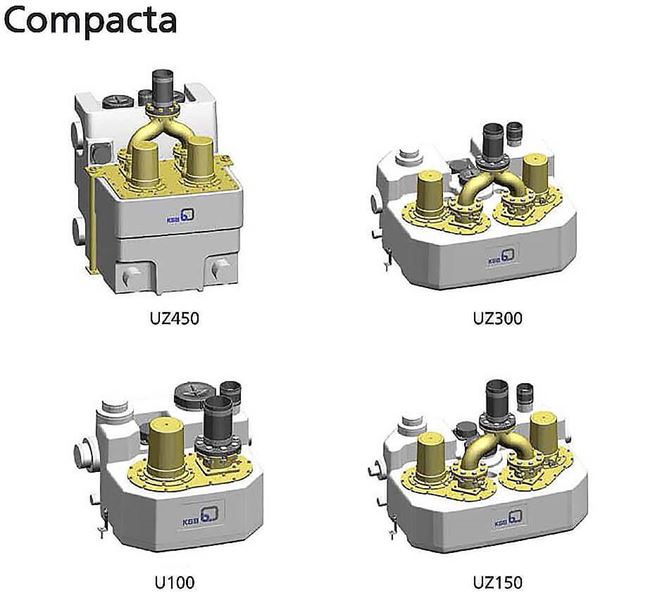 KSB COMPACTA sewage lifting unit