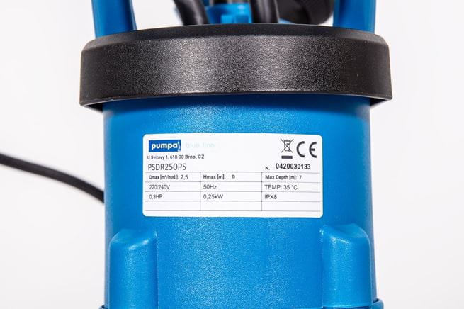 PUMPA blue line PSDR plastové ponorné čerpadlo do sudu