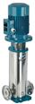Calpeda MXV 50-15xx vertical IN-LINE multi-stage pump in stainless steel INOX