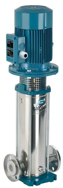 Calpeda MXV 50-15xx vertical IN-LINE multi-stage pump in stainless steel INOX