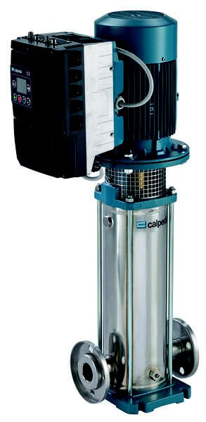 Calpeda MXV 50-15xx vertical IN-LINE multi-stage pump in stainless steel INOX