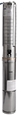 PUMPA inox line SPP-25 4" 230 B з двигуном Franklin Electric