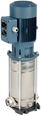 Calpeda MXV-B 32-5xx vertical multi-stage close coupled pumps in stainless steel 3x400V
