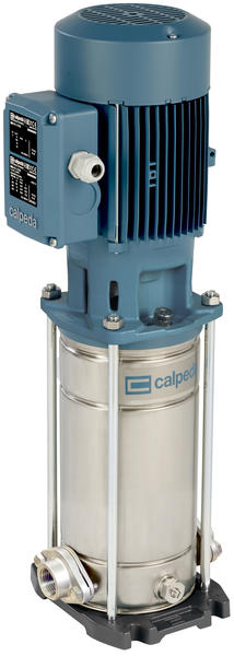 Calpeda MXV-B 32-5xx vertical multi-stage close coupled pumps in stainless steel 3x400V
