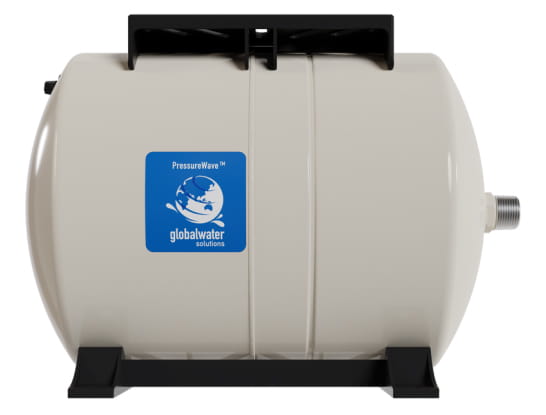Global Water PWB-24LH ležatá tlaková nádoba 24l 10bar 1 "90 ° C