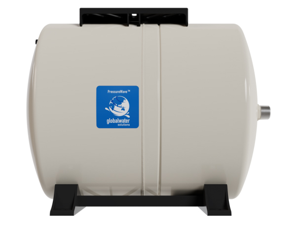 Global Water PWB-60LH ležatá tlaková nádoba 60l 10bar 1 "90 ° C