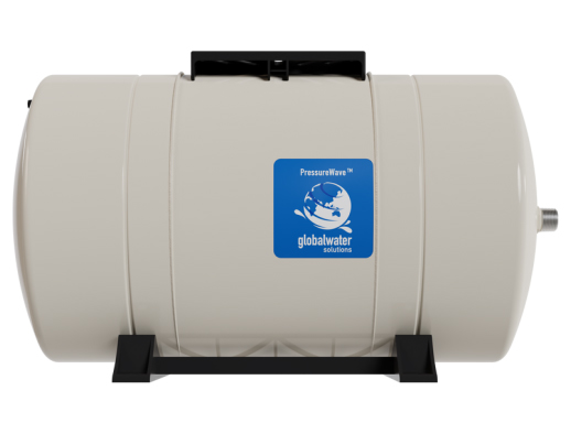 Global Water PWB-80LH ležatá tlaková nádoba 80l 10bar 1 "90 ° C