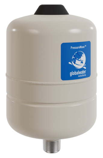 Global Water PWB-4LX expansion vessel without vessel feets 4l 10bar 1" 90°C
