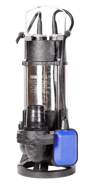 PUMPA black line 50BLV2.45F 230V 0,45kW, kalové čerpadlo s plovákem, oběžné kolo Vortex, průchodnost 35mm, kabel 8m