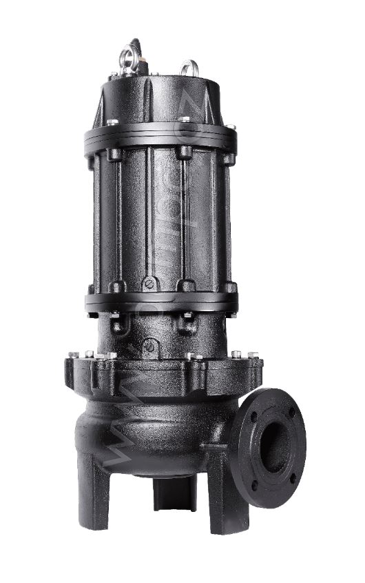 PUMPA black line 100BLV47.5-P100 WD 400V 7,5kW, kalové čerpadlo, oběžné kolo Vortex, průchodnost 100mm, kabel 15m, s čidlem průsaku ucpávkou
