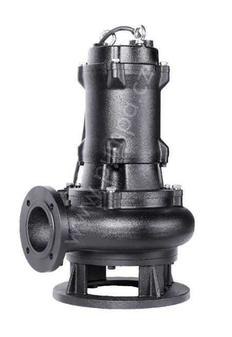 PUMPA black line 80BLK43.7 400V 3,7kW, kalové čerpadlo, kanálové obežné koleso, priechodnosť 50mm, kábel 15m