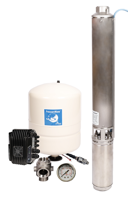 PUMPA INOX LINE 4 VSE 4/18 4" 2,2kW HES 230V domácí vodárna s elektronickou regulací, kabel 60m