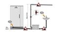 PUMPA PumpaLift C-2 230V 0,4kW přečerpávač do 90°C 2 přívody