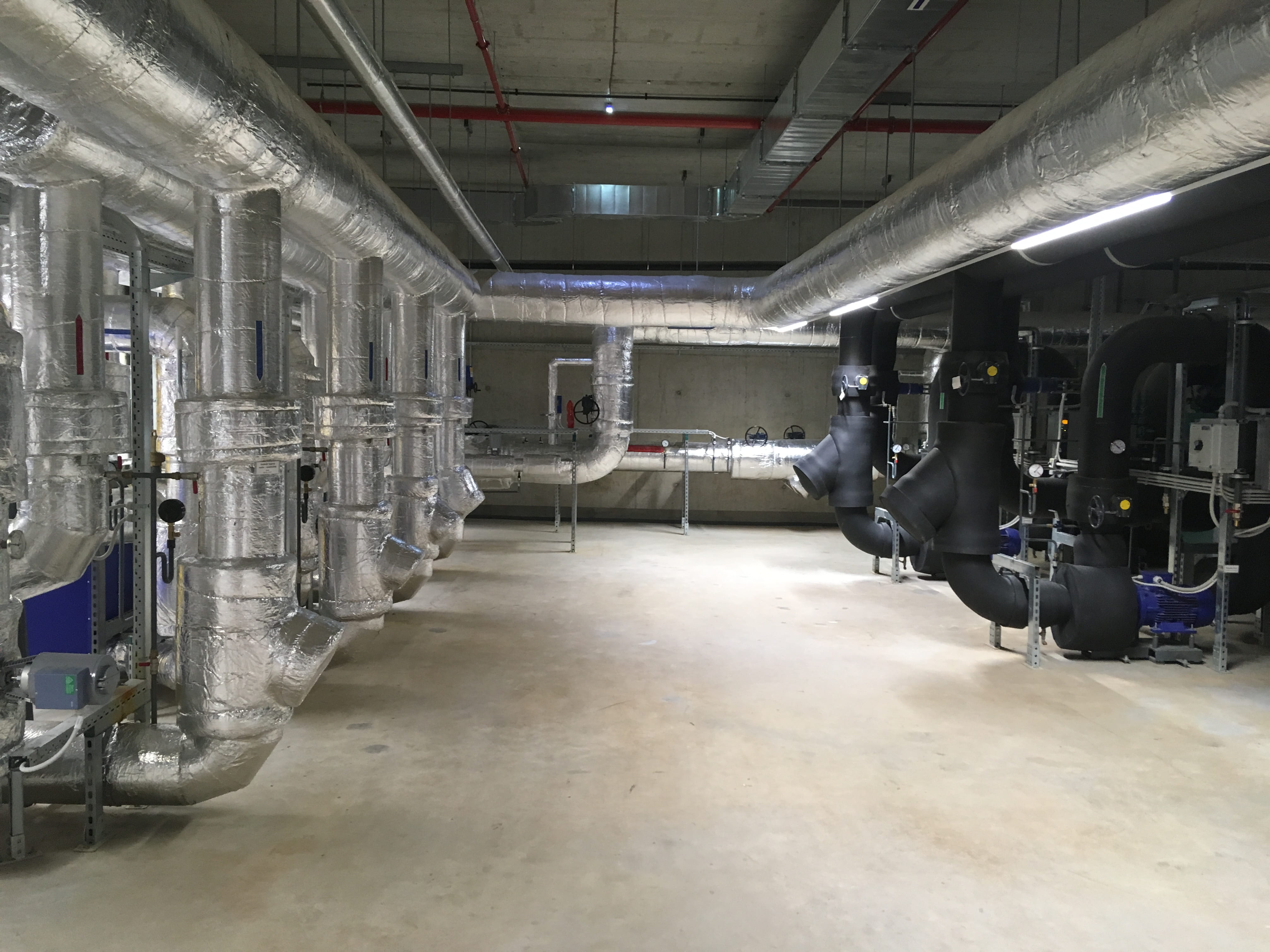 Instalace čerpadel na lakovně v Škoda Mladá Boleslav.