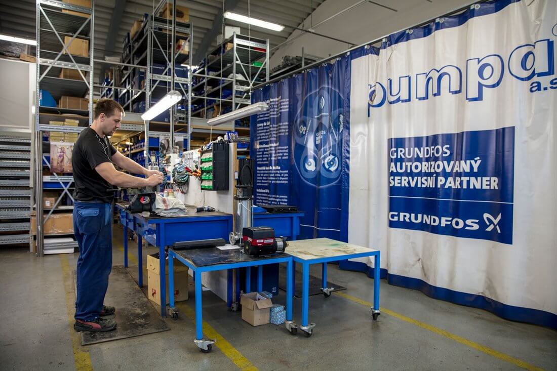 Pumpa servis oprava čerpadel